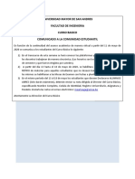 Aviso Curso Basico