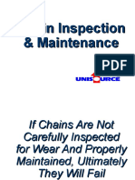 Chain Inspection & Maintenance