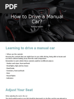 How To Drive A Manual Car PDF | PDF | Clutch | Driving