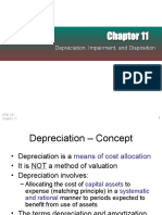 Depreciation, Impairment, and Disposition