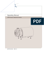 Operating Manual: LKHP Pump For High Inlet Pressure