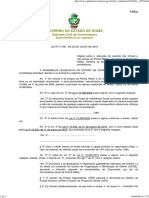 LEI Nº 17.091 - Alteração de Subsídios Até 2012