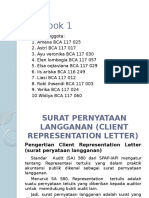 Surat Pernyataan Langganan (Client Representation Letter