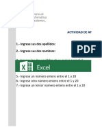 Practica N°7 Excel