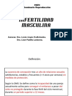 Infertilidad Masculina Presentación seminario.pptx