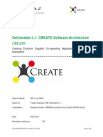 D2.1. CREATE - Software Architecture PDF
