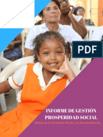 Informe de Gestión Prosperidad Social 2017