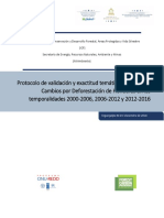 Protocolo de validación y exactitud temática del Mapa de Cambios por Deforestación de Honduras en las temporalidades 2000-2006, 2006-2012 y 2012-2016