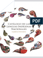 Catalogo de Las Lenguas Indigenas Nacionales