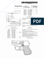 Two Shot Pistol US Patent D686685 PDF