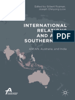5bAsan-Palgrave Macmillan Series - 5d Gilbert Rozman - 2cjoseph Chinyong Liow (Eds.) - International Relations and Asia's Southern Tier - ASEAN - 2c Australia - 2c and India (2018 - 2c Spring PDF