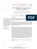 A Major Outbreak of Severe Acute Respiratory Syndrome in Hong Kong