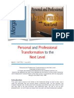 Personal Professional Transformation Next Level: and To The