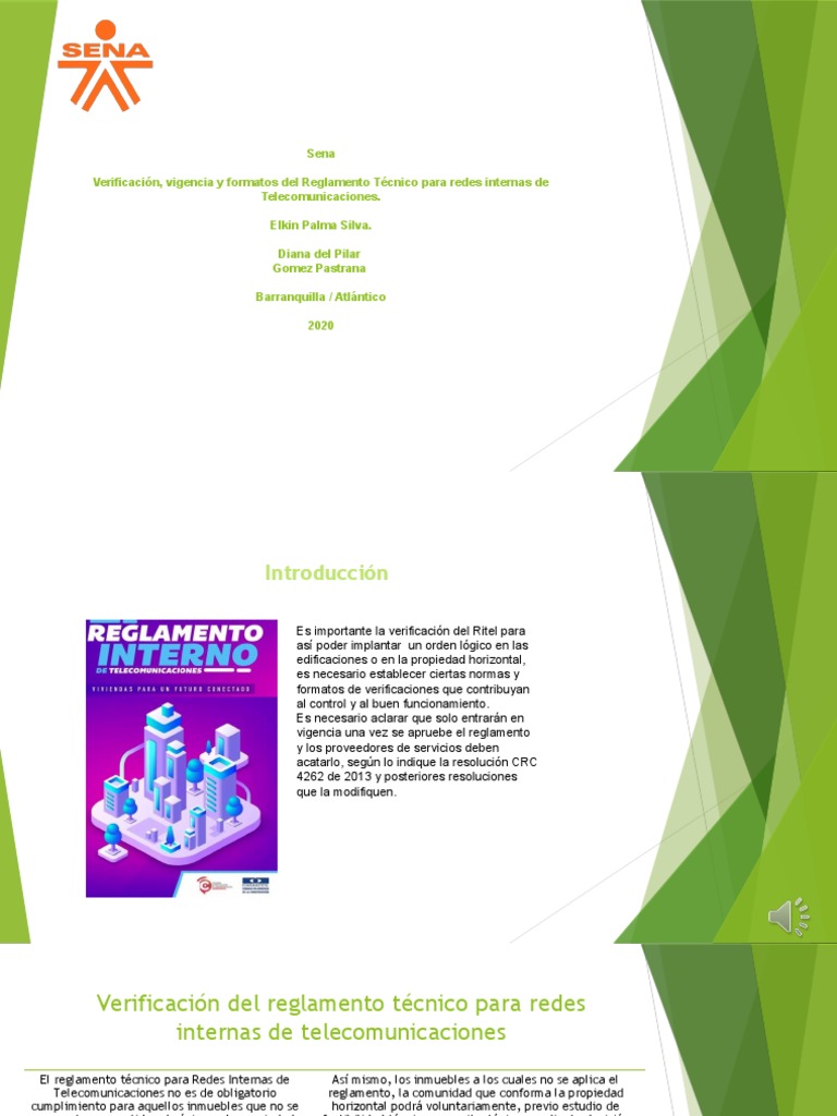 Verificación, Vigencia y Formatos de RITEL | PDF | Regulación ...