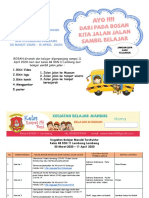 Jadwal Aktivitas Siswa Kelas 4B Tahap 30 Maret-11 April 2020