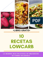 Ebook Gratis 10 Recetas Low Carb