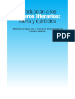 Géneros Literarios Teoría y Ejercicios