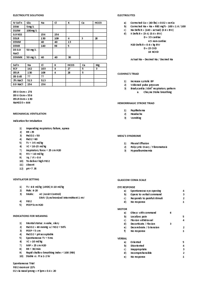 IM Notes | PDF | Sepsis | Shock (Circulatory)