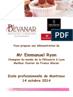 Recette-Emmanuel Ryon-2014 PDF