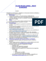 Proyecto de Fin de Curso Revit Avanzado Rev2.0 PDF