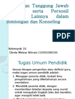 Tugas Dan Tanggung Jawab Pendidik Serta Personil Sekolah