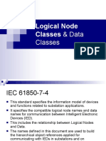 Logical Node Classes & Data
