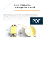 Margarina Hojaldre Vs Margarina