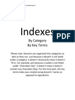 Indexes: by Category by Key Terms