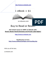 $1 Ebooks With Resell Rights PDF