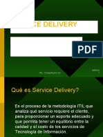 SERVICE DELIVERY