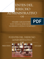 Fuentes Del Derecho Administrativo