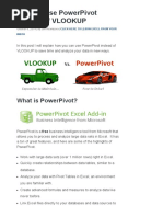 How To Use PowerPivot Instead of VLOOKUP - Excel Campus