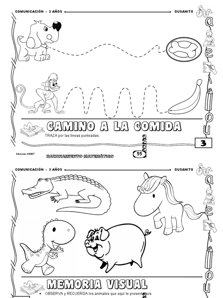 Actividades para Niños de 3 Años Comunicacion PDF | PDF | Naturaleza