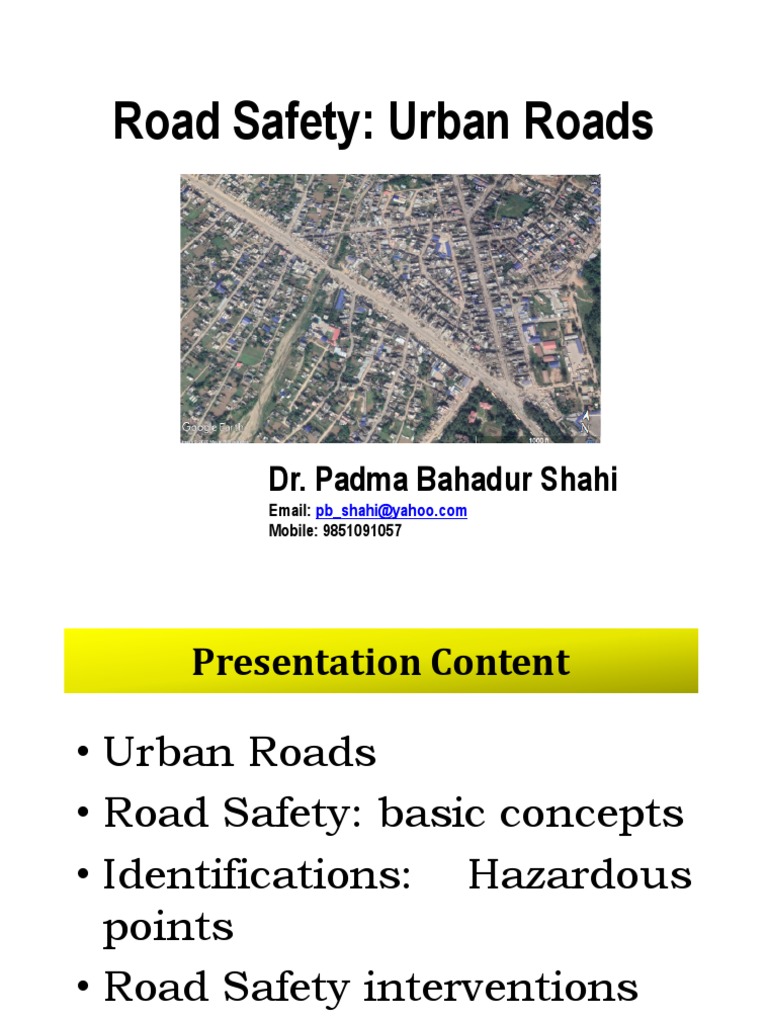 Urban Road Safety Interventions | PDF | Traffic | Road
