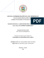 Sustitución de La Carne de Res Por Carne de Llama PDF