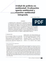 La Actividad de Policía en Materia Ambiental - Evaluación de Impacto Ambiental y Autorización Ambiental - Germán Valencia - 2007