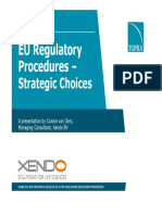 EU Regulatory Procedures Strategic Choices