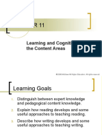 Learning and Cognition in The Content Areas: © 2008 Mcgraw-Hill Higher Education. All Rights Reserved