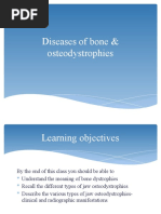 Diseases of Bone & Osteodystrophies