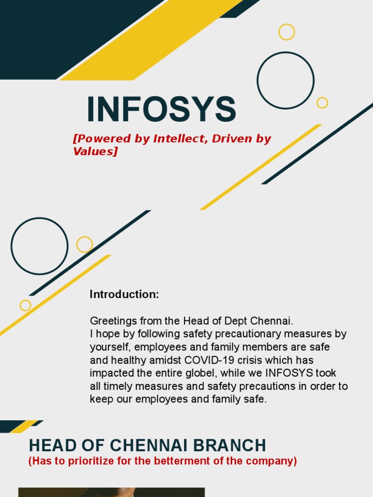Infosys COVID-19 Response Strategy | PDF | Telecommuting | Employment