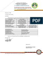 Eastern Bacoor SSG Election Excuse Letter