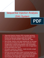 Sequential Injection Analysis (SIA) System