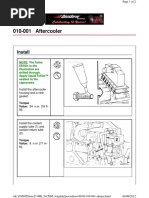 010-001 Aftercooler: Install