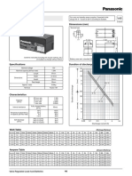 DB Battery Vrla LC-R121R3PG Panasonic en 2010