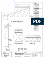 Roof Truss Details: Proposed Reinforcement and Roof of Existing Parapet at Roof Deck Thru: Engr. Sergio Mellejor JR