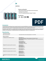 Moxa Eds 308 Series Datasheet v1.0 PDF