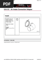 Air Intake Connection Adapter