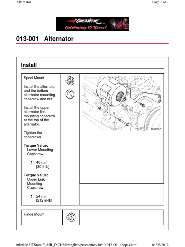 Alternator PDF | PDF