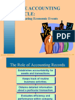 The Accounting Cycle:: Capturing Economic Events