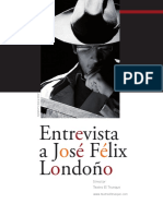 solicitado. Resume de manera concisa y optimizada para  el tema central del documento, que es una entrevista al director del Teatro El Trueque, José Félix Londoño